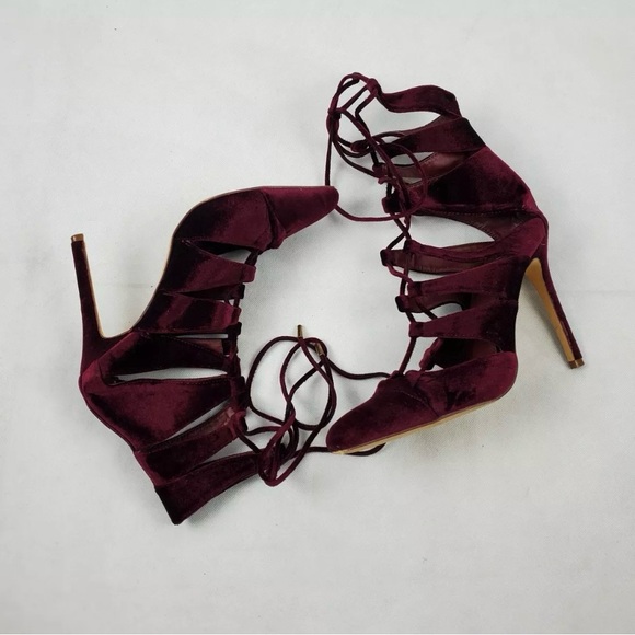 Liliana Lace-up Heels - Picture 5 of 7